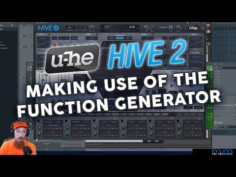 MMTV: u-he HIVE 2: Using the Function Generator| Eric Burgess