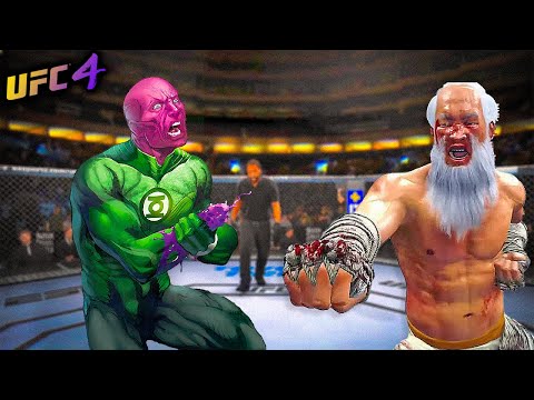 Old Bruce Lee vs. Abin Sur - EA sports UFC 4