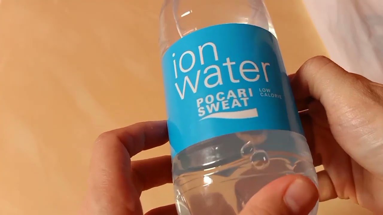 REVIEW ION WATER POCARI SWEAT LOW CALORIE 350ML