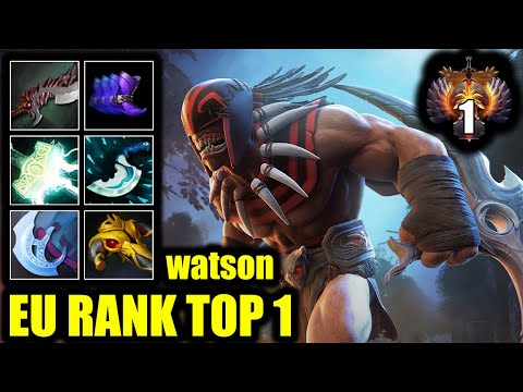 🔥 EUROPE RANK TOP 1 - Total Domination - Watson - Bloodseeker - Dota 2 Pro Game Highlights