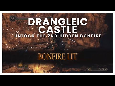 Drangleic Castle - Finding The 2nd Hidden Bonfire
