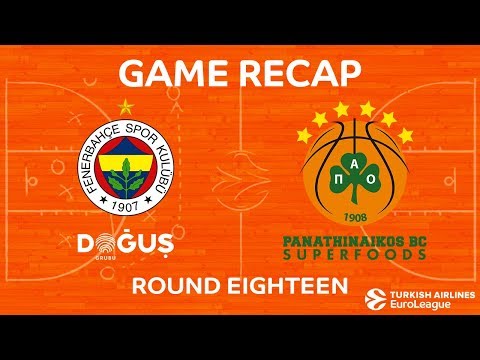 Highlights: Fenerbahce Dogus Istanbul - Panathinaikos Superfoods Athens