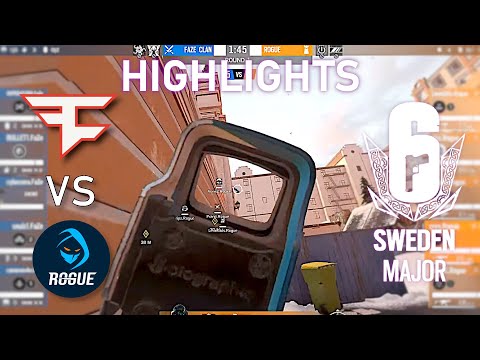 FaZe vs Rogue - HIGHLIGHTS - Day 2 - Sweden Major 2021 - R6 Esport