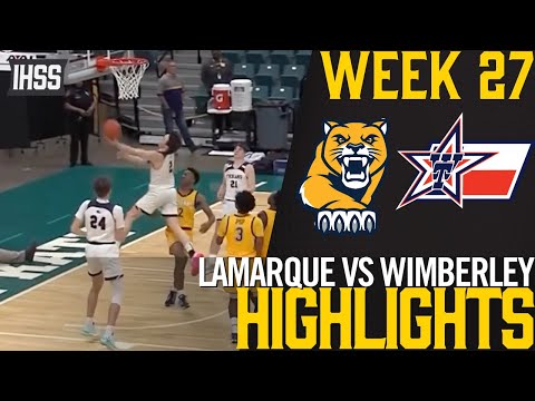 La Marque Dominates Wimberley in Regional Finals Highlights