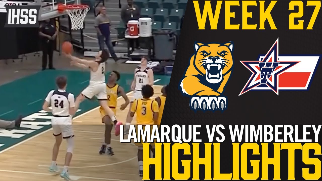 La Marque Dominates Wimberley in Regional Finals Highlights