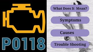 dtc p0118 quickly Fix