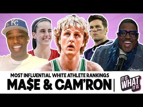 WHO IS THE MOST INFLUENTIAL WHITE ATHLETE OF ALL TIME AND HOW MA$E & CAM'RON HAVE INFLUENCED MEDIA