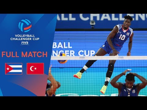 Cuba vs Turkey | Full Match | 2019 FIVB Men's Volleyball Challenger Cup
