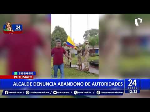 Putumayo: alcalde denuncia abandono del Estado tras izamiento de bandera colombiana