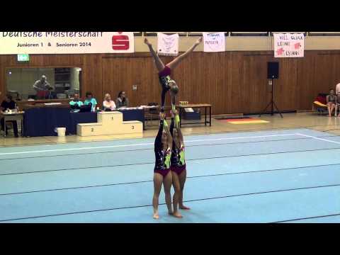 DM Jr Sr Aachen 2014   123   080   WG   Junior 1   Com   GER   TSGV Albershausen, Elisa Binder, Moni