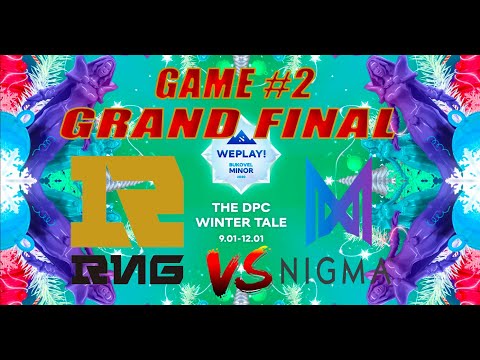 RNG vs NIGMA | Miracle | GRAND FINAL | CRAZY COMEBACK | Bo3 WePlay | Bukovel Minor 2020 | Game #2