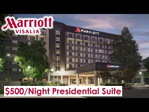 Visalia Marriott - PRESIDENTIAL SUITE Tour