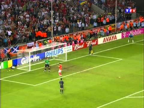 Ukraine vs Switzerland   Barnetta Penalty