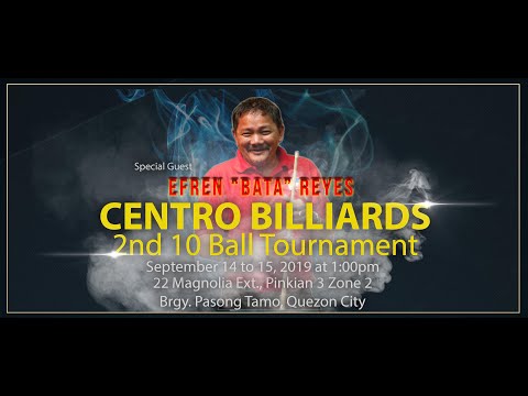 Jeffrey Ignacio vs Mark Coa | REDCUBE Billiards