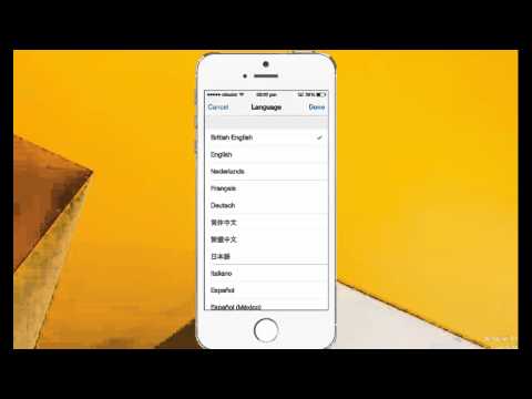 How to change language on iPhone as per your requirement