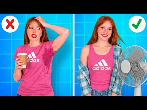 FASHION DISASTER! 😱 Don't Throw Your Clothes Away! Genius DIY Fixes by 123 GO! Galaxy