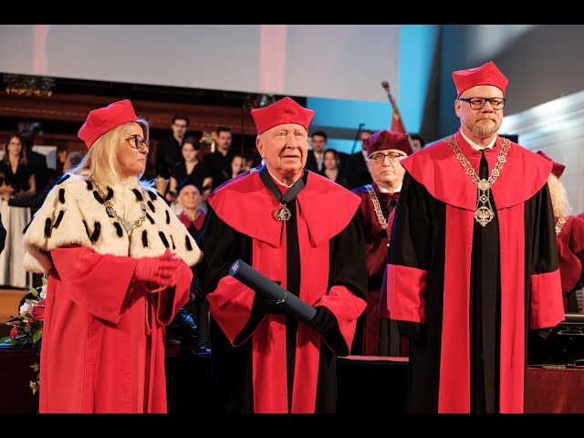 Laudacja Dziekana WMI prof. UAM dra hab. Krzysztofa Dyczkowskiego z okazji przyznania prof. Karońskiemu wyróżnienia Palmae Universitatis Studiorum Posnaniensis