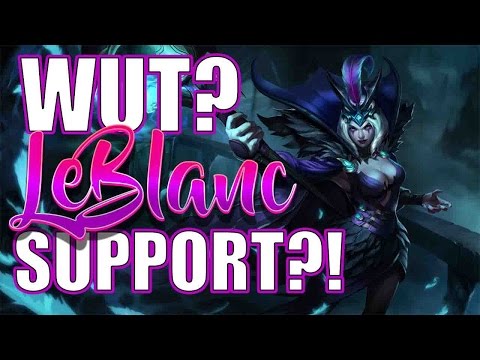3 reasons to play LeBlanc Support - LoL Montage