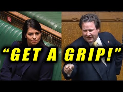 Angry Tory MP Shouts At Priti Patel, "GET A GRIP!"