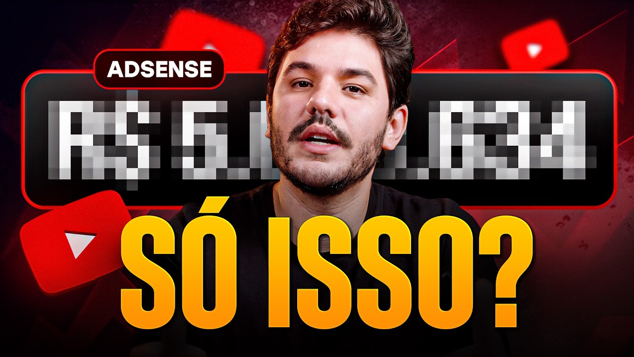 Olha quanto dinheiro eu ganhei só gravando vídeos pro canal