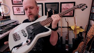 Video thumbnail for Ibanez Talman TMB35-MGR 5-String Short-Scale Bass - Review & Demo by Darren Lock Music