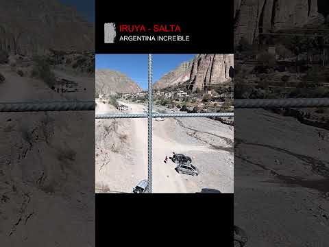 Puente de IRUYA #argentina #salta #shorts #travesia #viajes #travel #iruya #pueblo #lindo #mundo