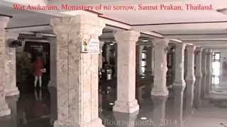 preview picture of video 'Samut Prakan Province, Wat Asokaram, Monastery of no sorrow, Samut Prakan, Thailand. ( 7 )'