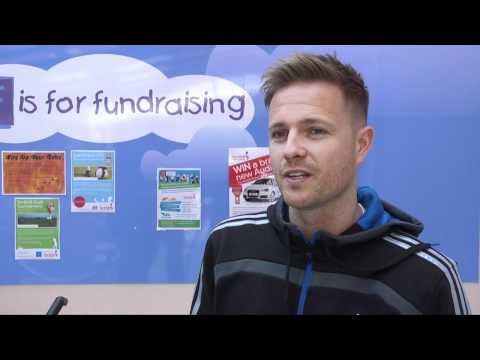 Nicky Byrne Visits Yorkhill Hospital