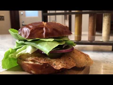 Summery, easy, Cuban-spiced fried fish sandwiches