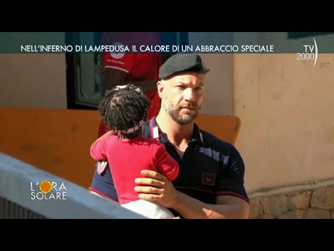 L'Ora Solare (TV2000) - Nell'inferno di Lampedusa il calore di un abbraccio speciale