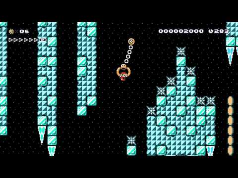 Clawfrost Cavern (Super Mario Maker 2)
