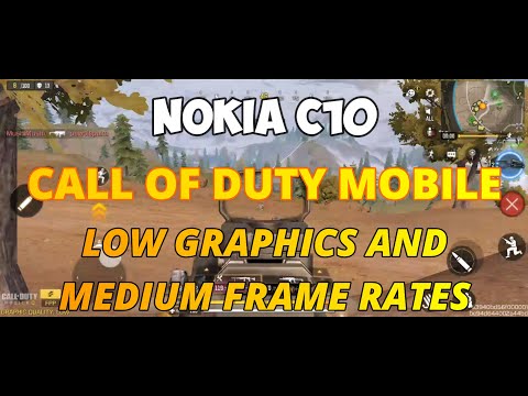 Call of Duty Mobile in Nokia C10