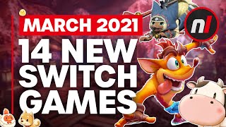 14 Exciting New Games Coming to Nintendo Switch - March 2021