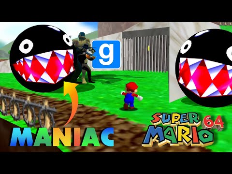 Chain-Chomp is a Maniac! GMod: TTT in Super Mario 64