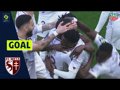 Goal Boubacar Dit Kiki KOUYATE (15' - FC METZ) OGC NICE - FC METZ (1-2) 20/21