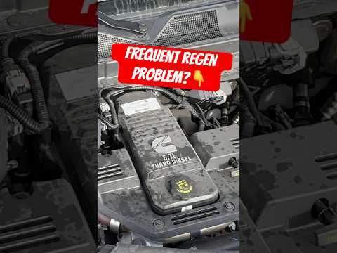 Ram 2500 CUMMINS Diesel Regens TOO FREQUENTLY = Oil Dilution 😅#cummins #ram
