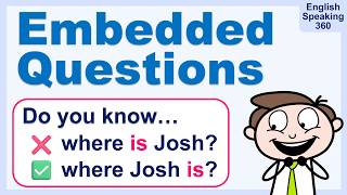 EMBEDDED QUESTIONS in English | All 9 TYPES Explained Step by Step and with PRACTICE ACTIVITIES