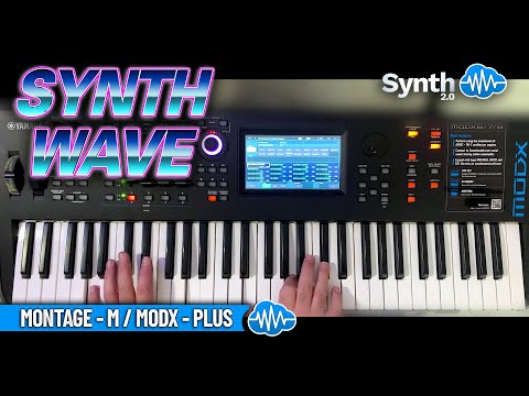 DRS058 - Synth Wave - Yamaha MONTAGE / M ( 32 presets ) - Video Preview 1