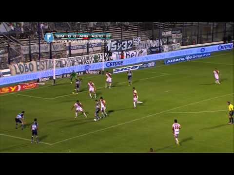 Pereyra tuvo el triunfo. Gimnasia 0 Argentinos 0. Inicial 2013. Fecha 16. Fútbol Para Todos.