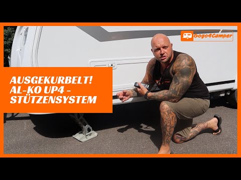 ALKO UP4 - Installation & assembly of electronic heavy-duty jacks for caravans | [DIY tip]