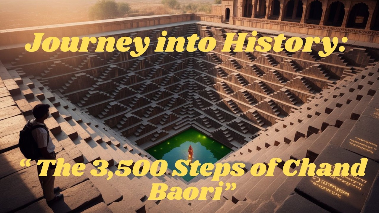 “Journey into History The 3,500 Steps of Chand Baori”