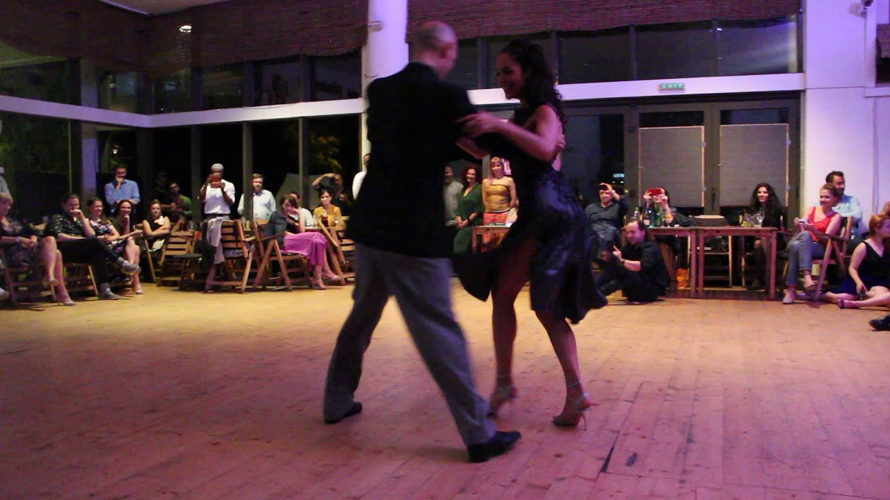 Mariana Dragone y Javier Antar in Bucharest by TangoTangent 3/4