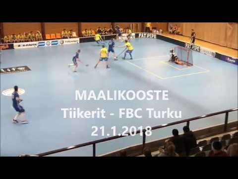 21.1.2018 Tiikerit - FBC Turku (5-6) Maalikooste (Divari)