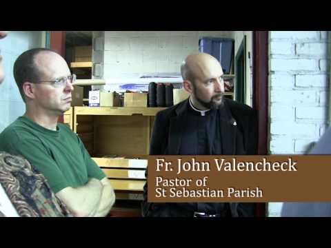 St. Sebastian tours Schantz Organ Co-Orrville, OH