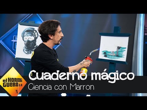 El cuaderno mágico de Marron para hacer magia - El Hormiguero 3.0