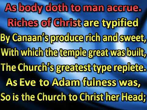 Riches of Christ we should enjoy