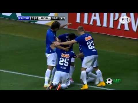 Cruzeiro 1 x 0 ABC - (Gol Léo - Narração Albertinho Lombriga - 98FC) Copa do Brasil  01/10/ 2014.