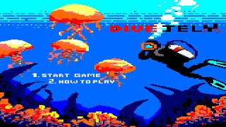 [Amstrad CPC] Dive Jely - Longplay (#CPCRetroDev2023)