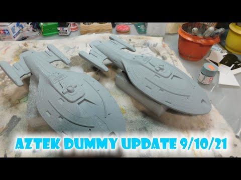 Aztek Dummy Update 9/10/21 - 1000 scale Voyagers - Part 3