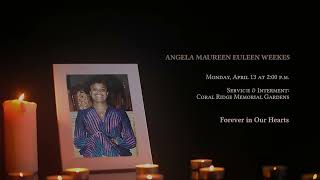In Loving Memory of Angela Weekes - Obituary